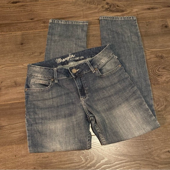 Wrangler Jeans Straight Leg denim western wear - Picture 4 of 13